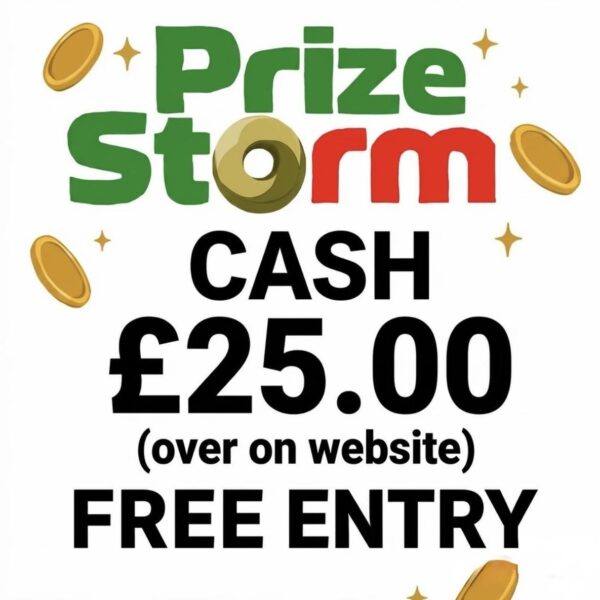 FREE March 2026 GIVEAWAY £25:00 ONE WINNER