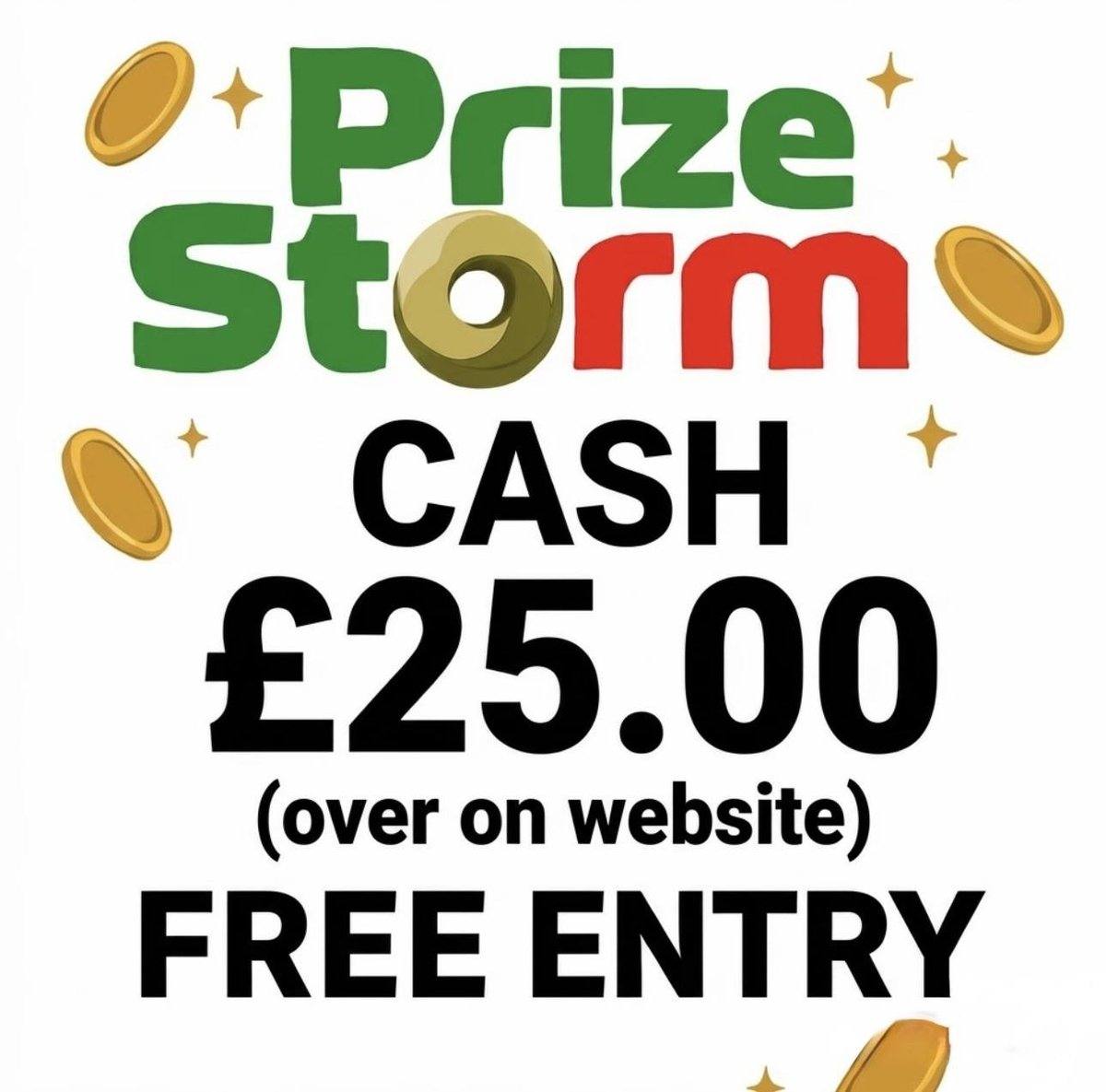 FREE March 2026 GIVEAWAY £25:00 ONE WINNER